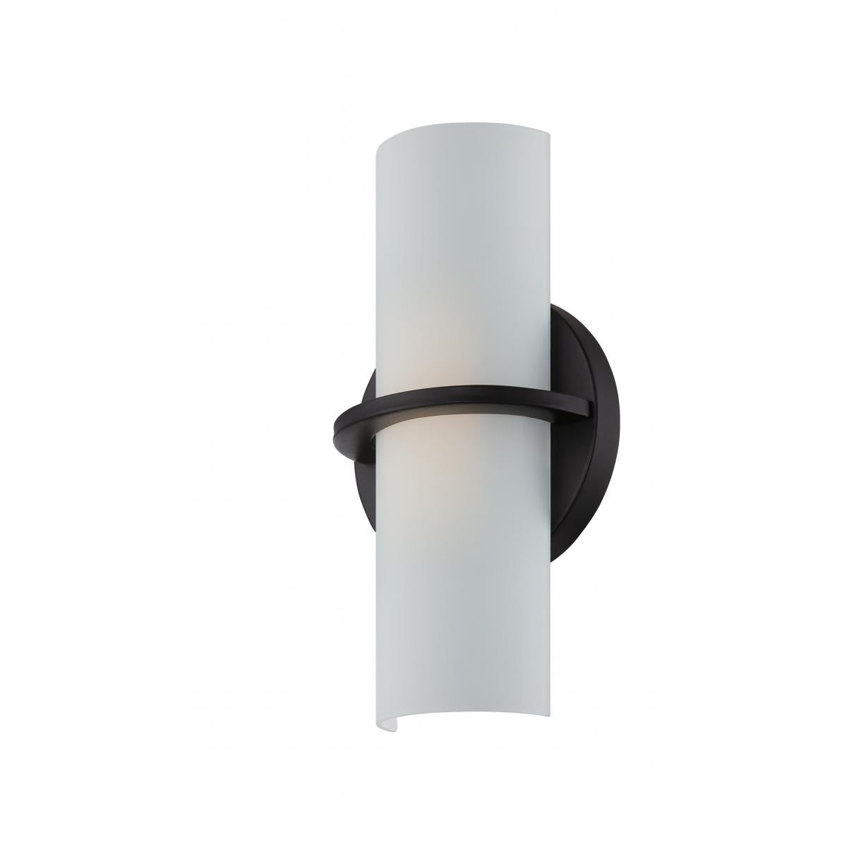 Nuvo 62-186 Tucker 1-Light Wall Mounted LED Wall Sconce in Aged Bronze Finish