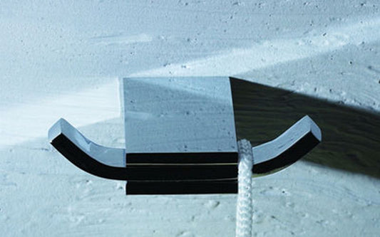 Aqua FINO Double Robe Hook Chrome