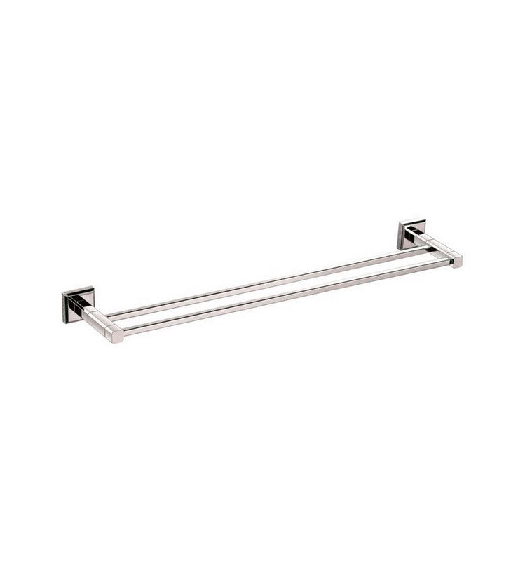 Aqua NUON 18" Double Towel Bar Chrome