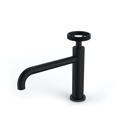 Aqua Loft Single Lever Bathroom Vanity FaucetBlack-