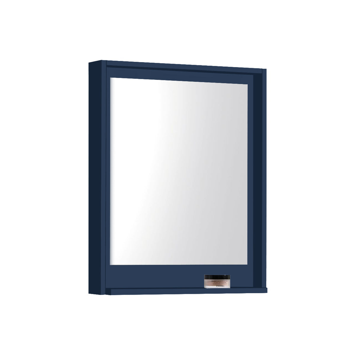Bliss 24" Navy Blue Wall-Mount Modern Bathroom Vanity