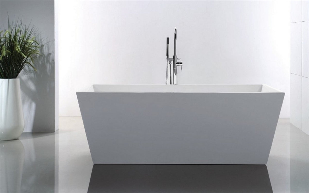 63'' Kube SQUADRA Free Standing Bathtub