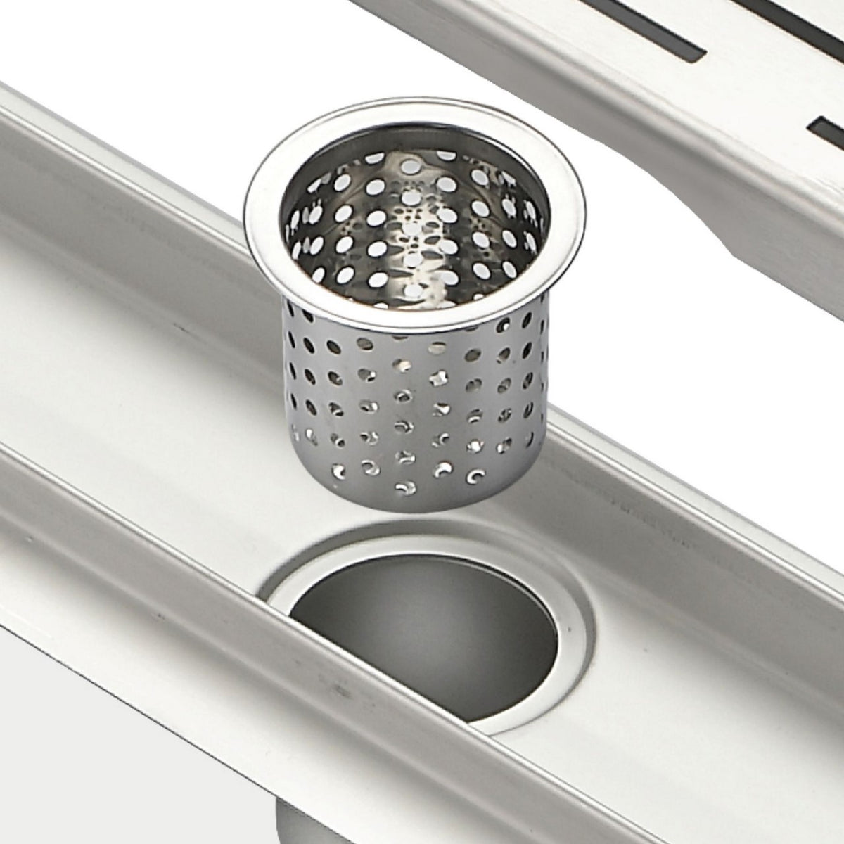 Kube 48″ Stainless Steel Linear Grate