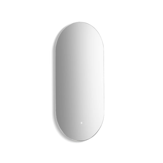 Kube Oval 20" LED Mirror w/ Anti Fog