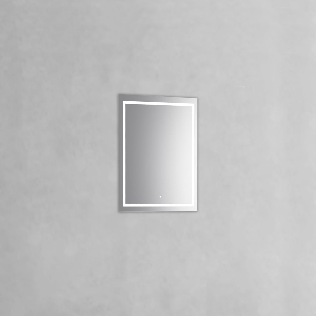 Kube Sleek 24" LED Mirror W/ Anti-Fog