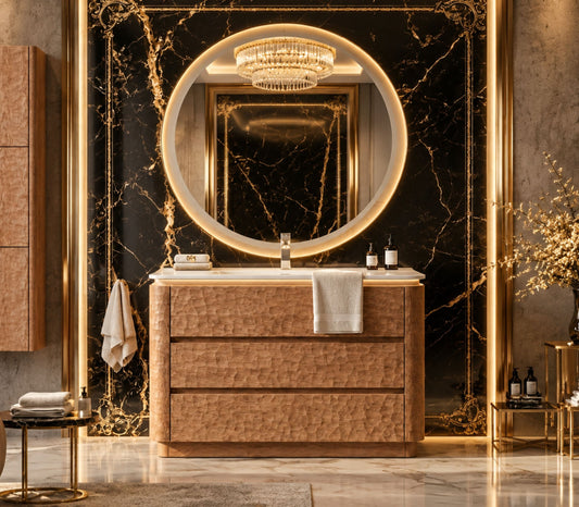 Modern elegance redefined: The Lumi Freestanding Collection is almost here.