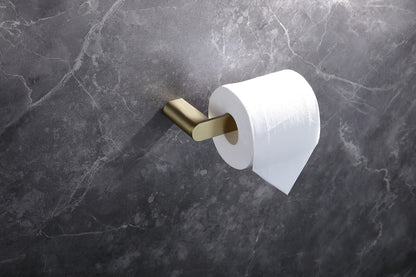 Aqua CHIARO Toilet Paper Holder – Brushed Gold