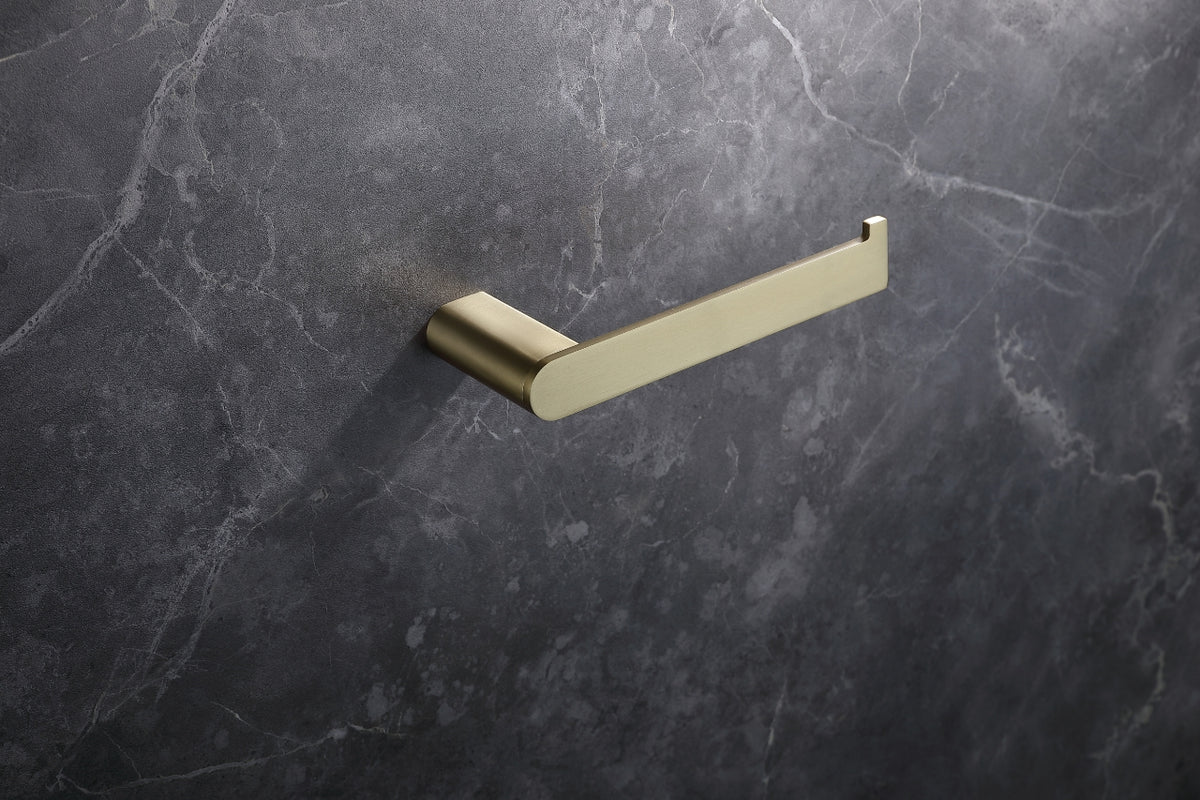 Aqua CHIARO Toilet Paper Holder – Brushed Gold