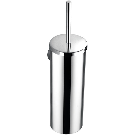 Aqua Rondo by KubeBath Wall Mount Toilet Brush Chrome