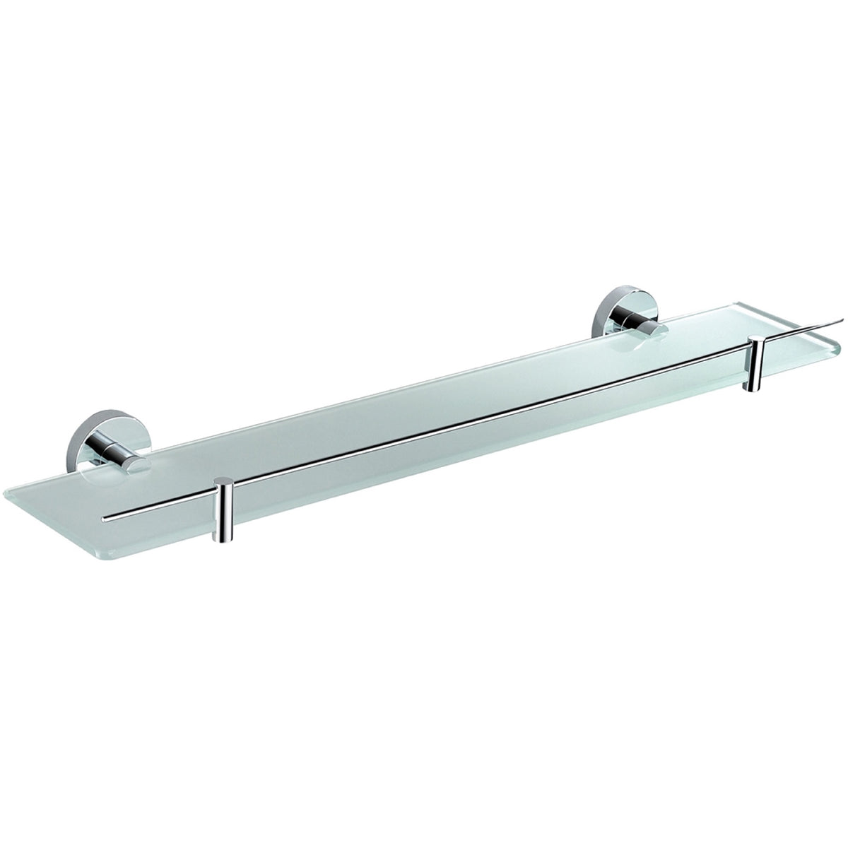 Aqua RONDO Glass Shelf Chrome