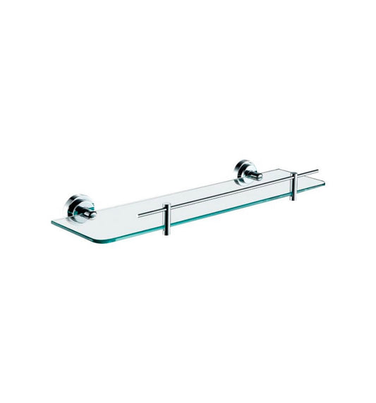Aqua RONDO Glass Shelf Chrome