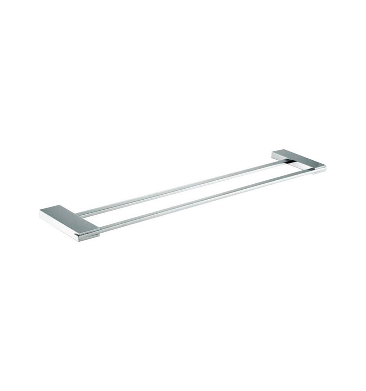 Aqua FINO 24" Double Towel Bar Chrome