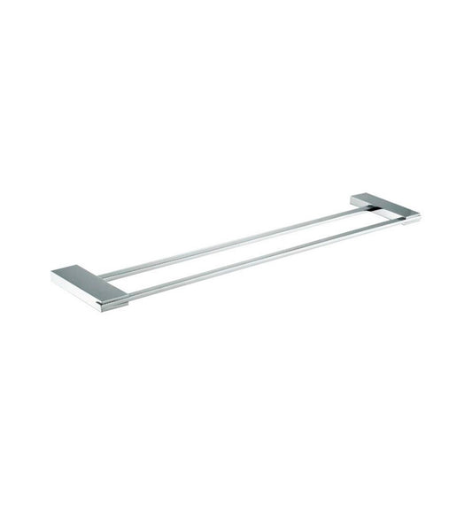 Aqua FINO 24" Double Towel Bar Chrome