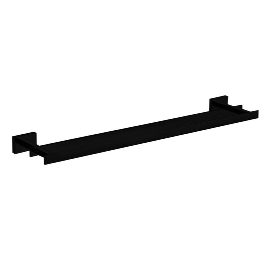 Aqua PLATO 24" Double Towel Bar Black