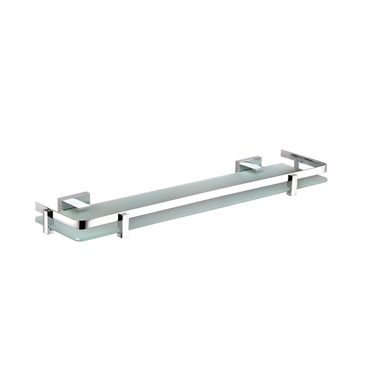 Aqua PLATO Glass Shelf Chrome