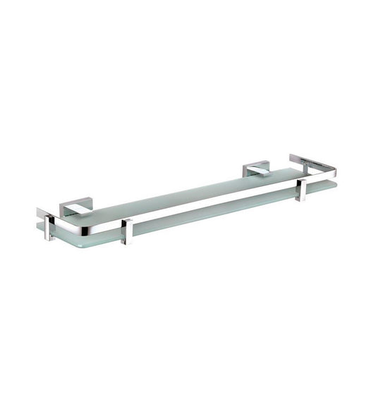 Aqua PLATO Glass Shelf Chrome
