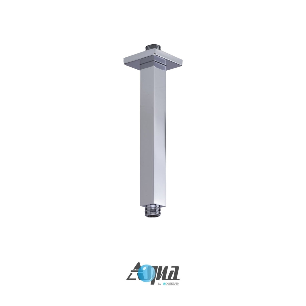 Aqua Piazza Shower Set w/ 20" Ceiling Mount Square Rain Shower, Handheld and Tub Filler