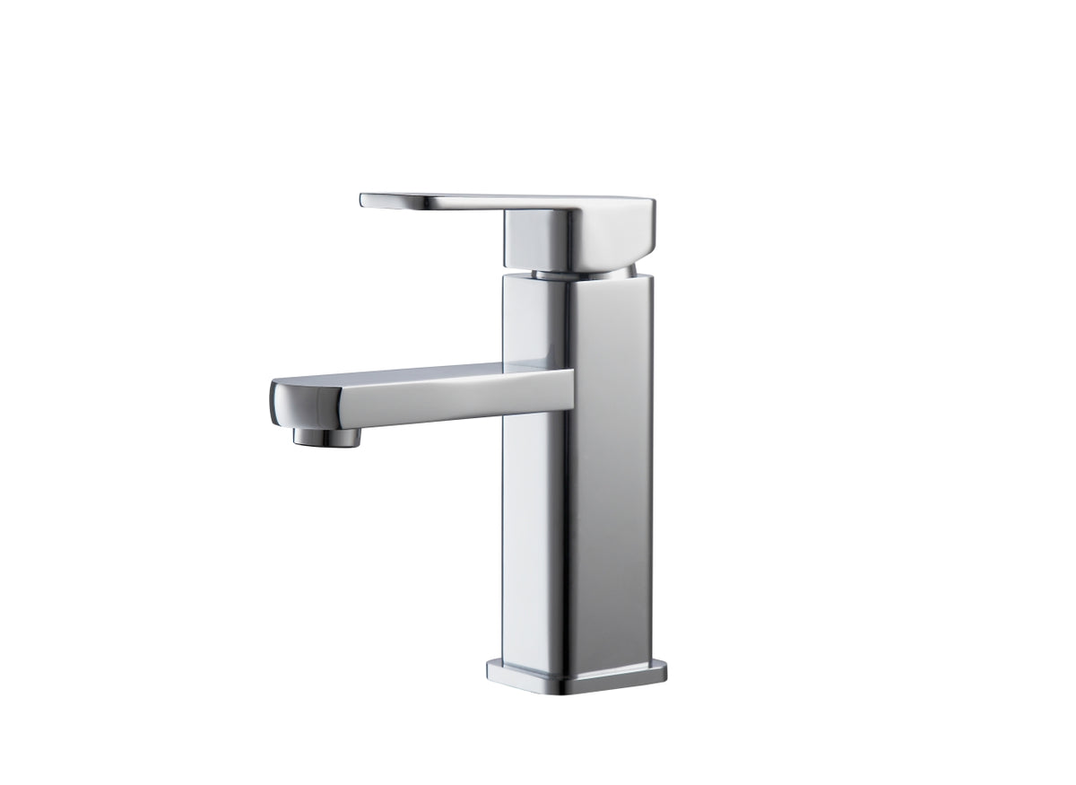 Aqua Soho Single Lever Bathroom Vanity Faucet - Chrome