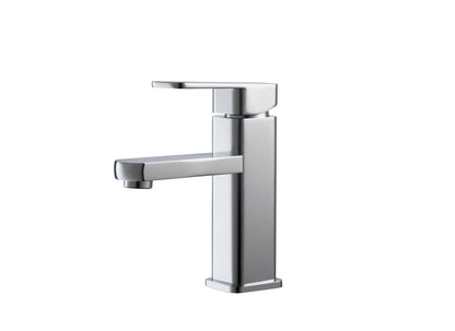 Aqua Soho Single Lever Bathroom Vanity Faucet - Chrome