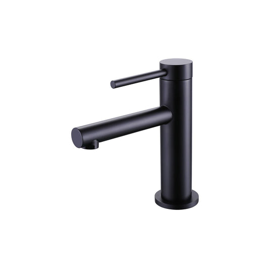 Aqua Legga Single Lever Bathroom Vanity Faucet Black