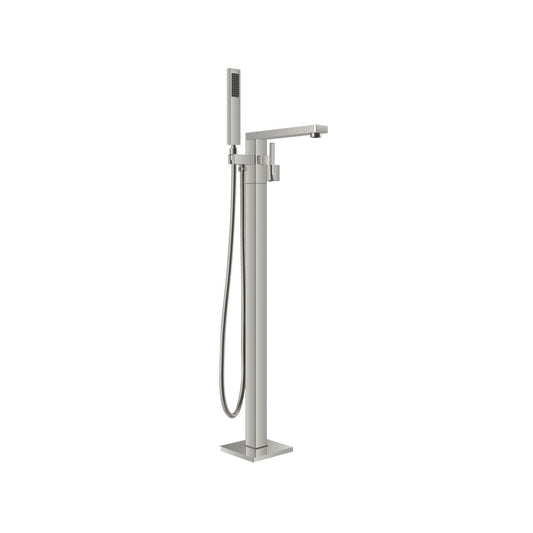 Aqua Squadra Floor Mounted Soker Tub Faucet Chrome