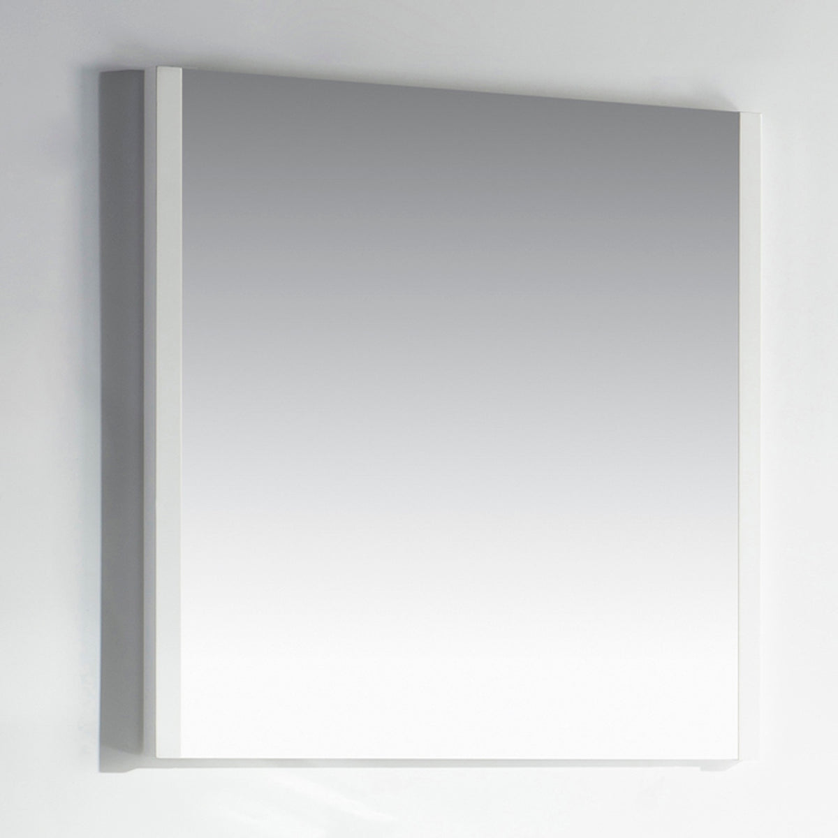 AQUA 34'' Mirror In High Gloss White