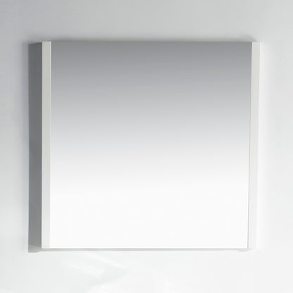 Aqua 38'' Mirror In High Gloss White