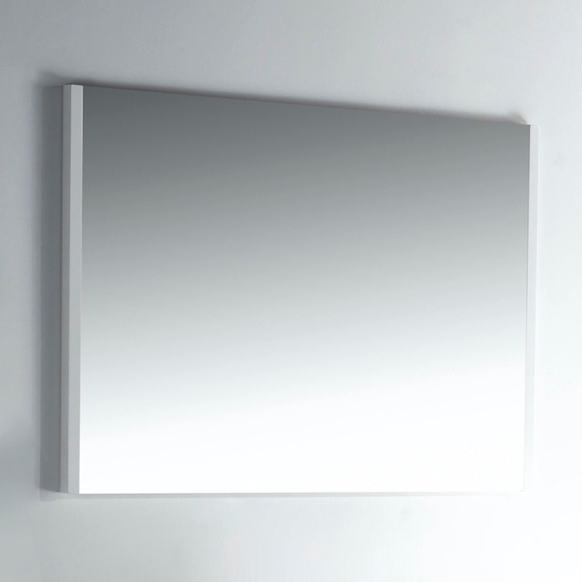 AQUA 44'' Mirror In High Gloss White