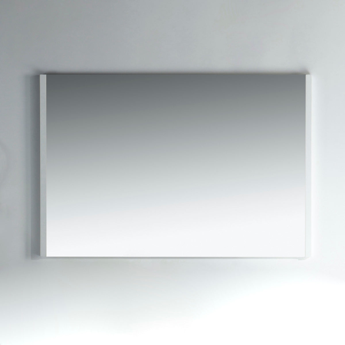 AQUA 44'' Mirror In High Gloss White