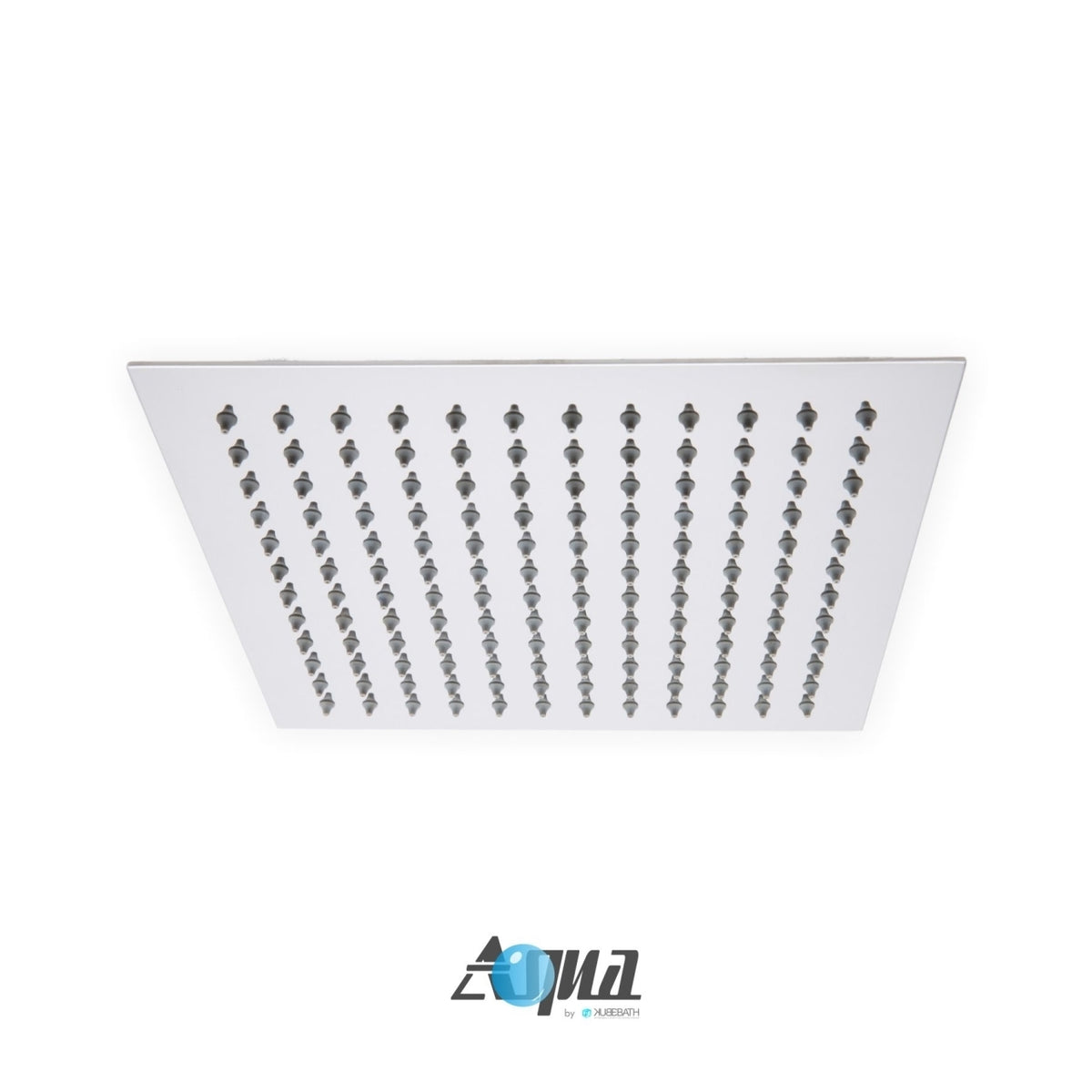 Aqua Piazza Shower Set w/ 12" Square Rain Shower and 4 Body Jets