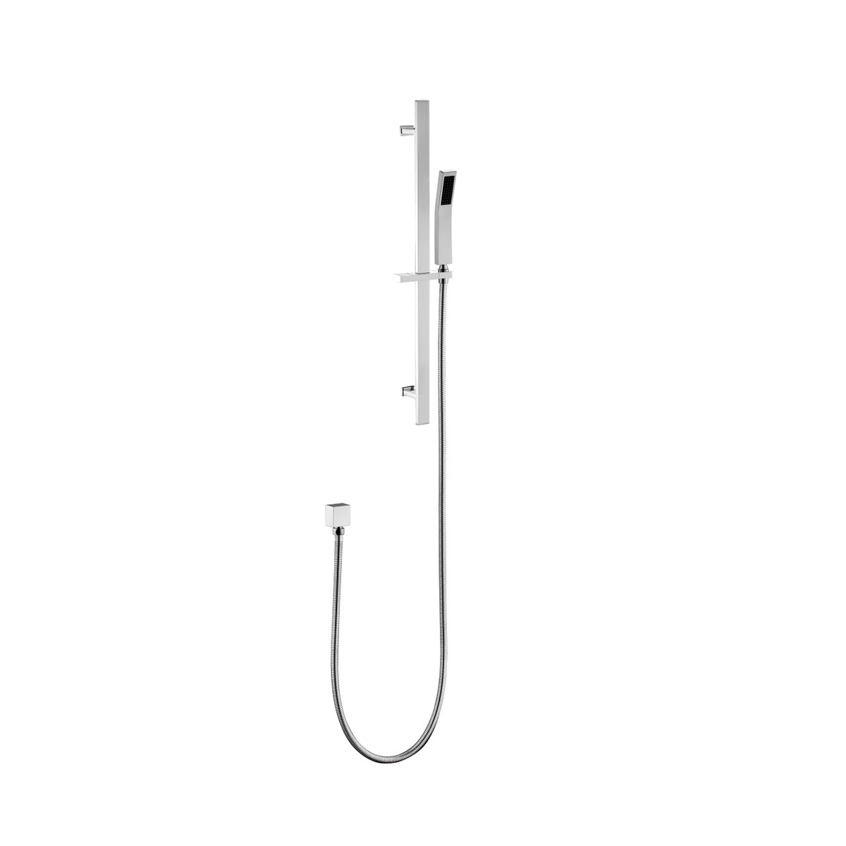 Aqua Piazza One Way 5” Multifunction Shower Set w/ Sliding Bar