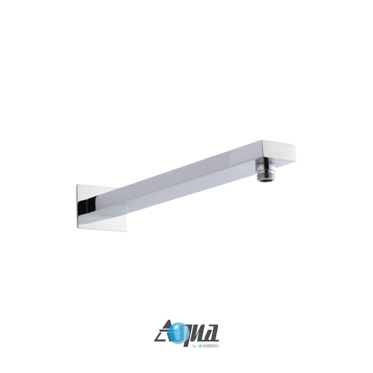 Aqua Piazza Shower Set w/ 12" Square Rain Shower and Tub Filler