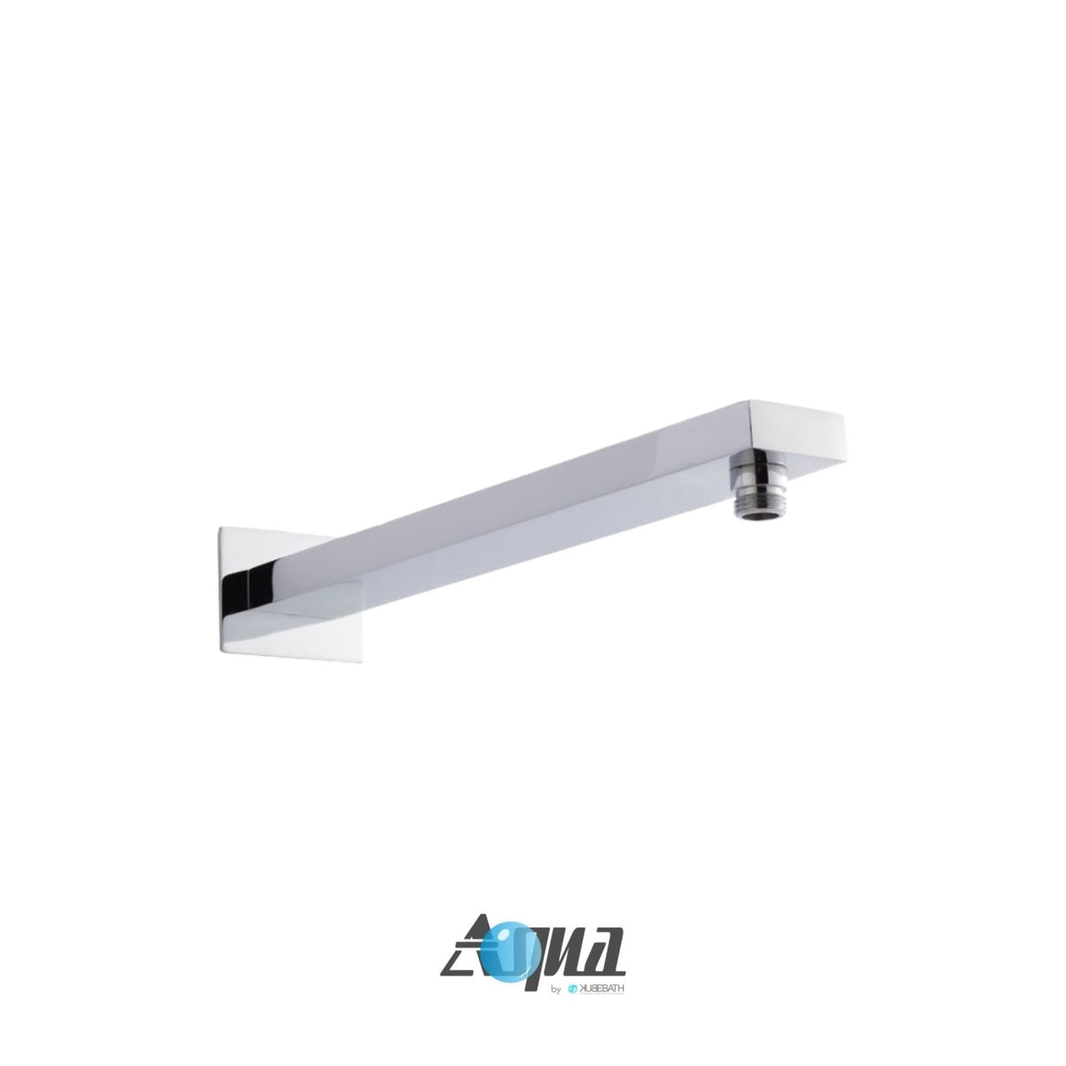Aqua Piazza Shower Set w/ 8" Square Rain Shower and 4 Body Jets