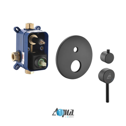 Aqua Rondo Shower Set w/ 8" Rain Shower and Handheld