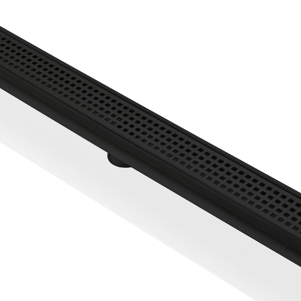 Kube 36″ Black Stainless Steel Pixel Grate Matte Black