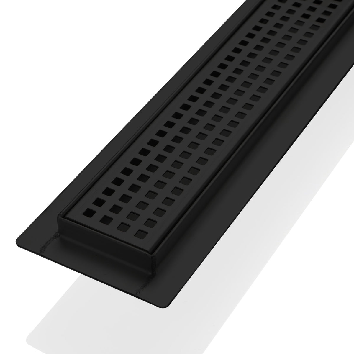 Kube 36″ Black Stainless Steel Pixel Grate Matte Black