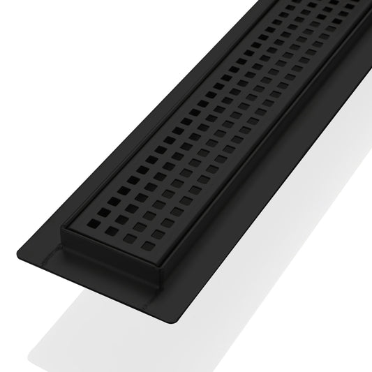 Kube 48″ Black Stainless Steel Pixel Grate