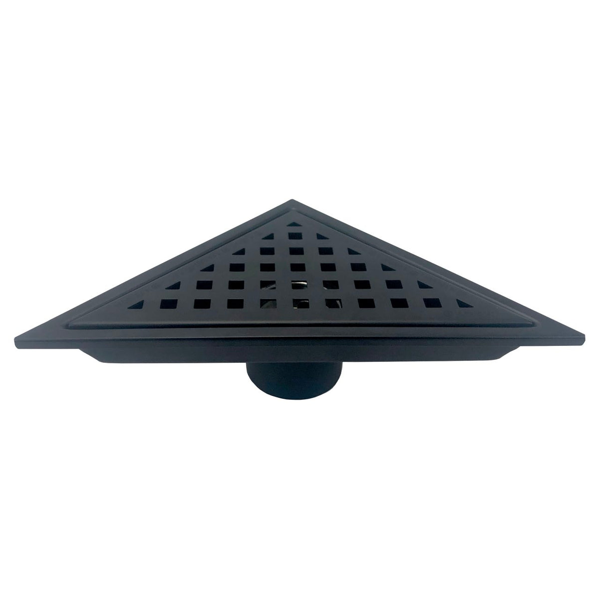 Kube 6.5" Triangle Stainless Steel Pixel Grate Black