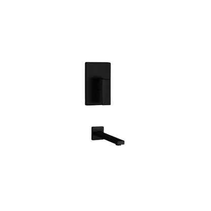 Aqua Piazza Black Tub Filler Set