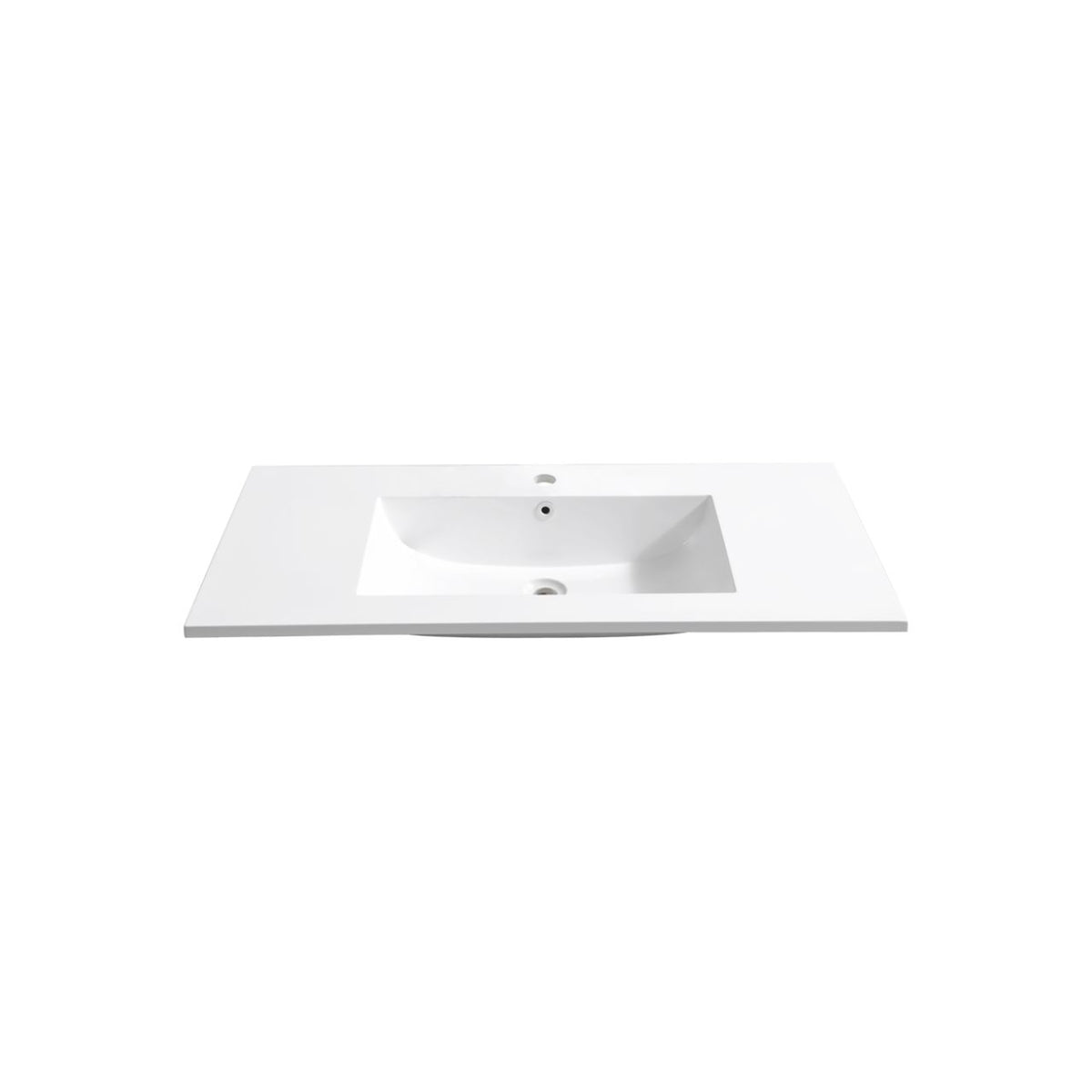 40''x 20.66'' Reinforced Acrylic Composite Sink with Overflow