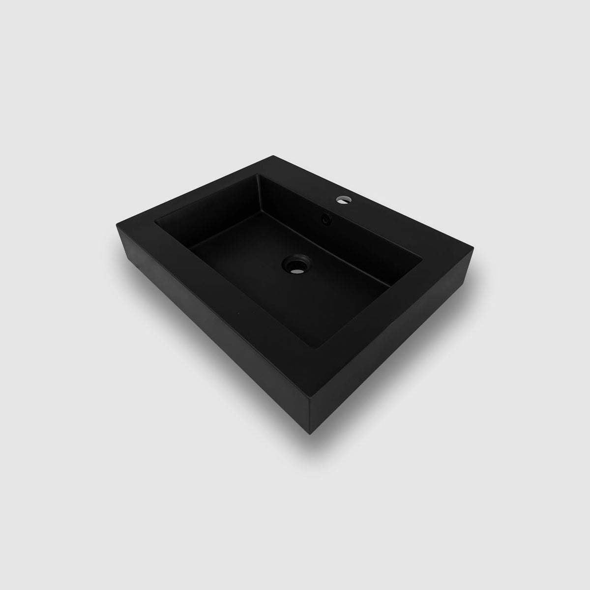 Bliss 24" Navy Blue Wall-Mount Modern Bathroom Vanity