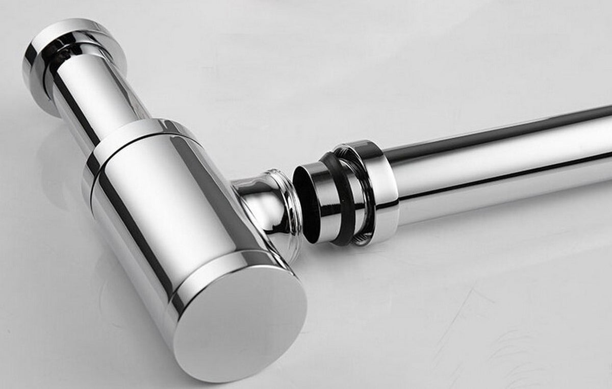 Aqua Space Saving P-Trap in Chrome Finish