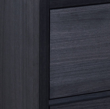 Bliss 48" Single Sink Floor Mount Modern Bathroom Vanity - Grey Oak