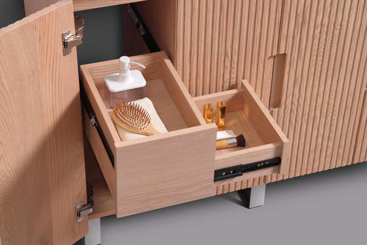 48'' Fiore Single Sink Free Standing Bathroom Vanity - OAKWOOD