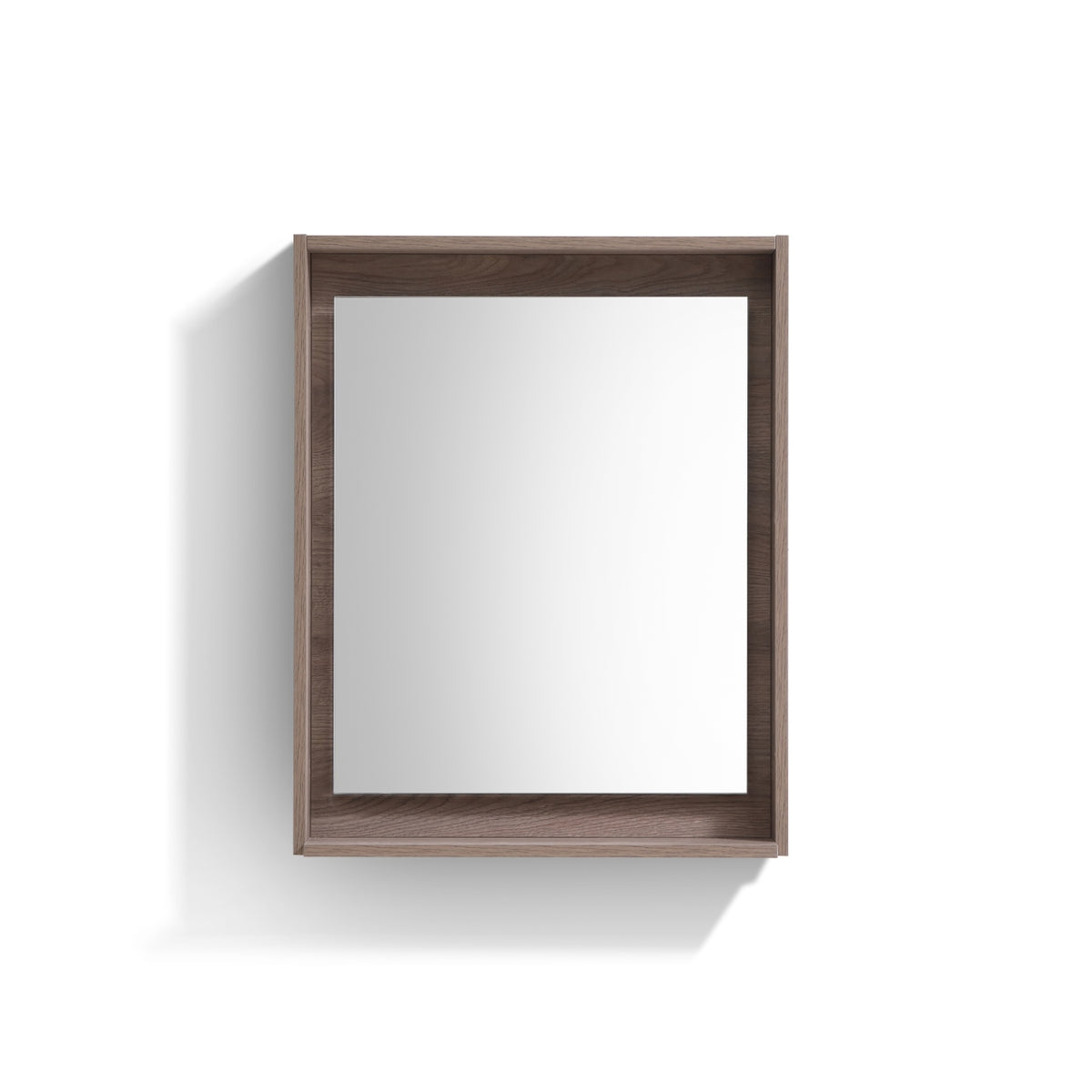 Bliss 24" Butternut Wood Wall Mount Modern Bathroom Vanity
