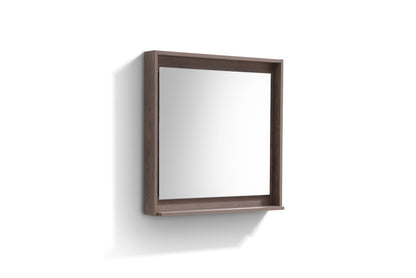 Bliss 30" Butternut Wood Wall Mount Modern Bathroom Vanity - Restock ETA Late Nov