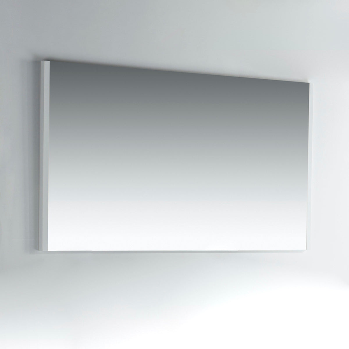 AQUA 59'' Mirror In High Gloss White