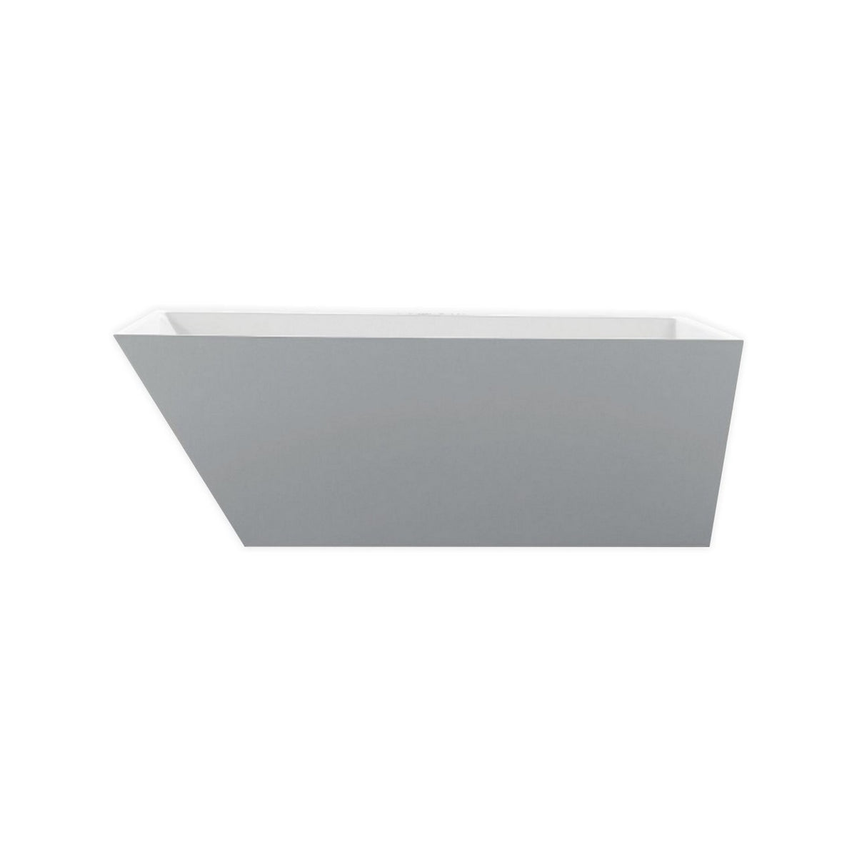 67" Kube OBLIQUO  Free Standing Bathtub