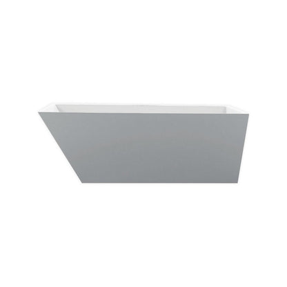 67" Kube OBLIQUO  Free Standing Bathtub