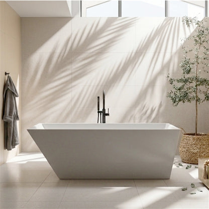 67" Kube OBLIQUO  Free Standing Bathtub
